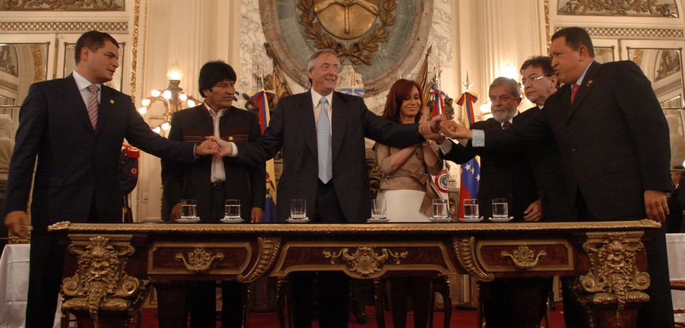 9/12/07 Salon Blanco: Banco del Sur.
